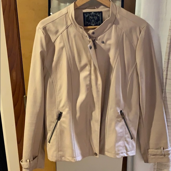 Mo-ka Jackets & Blazers - Cream jacket